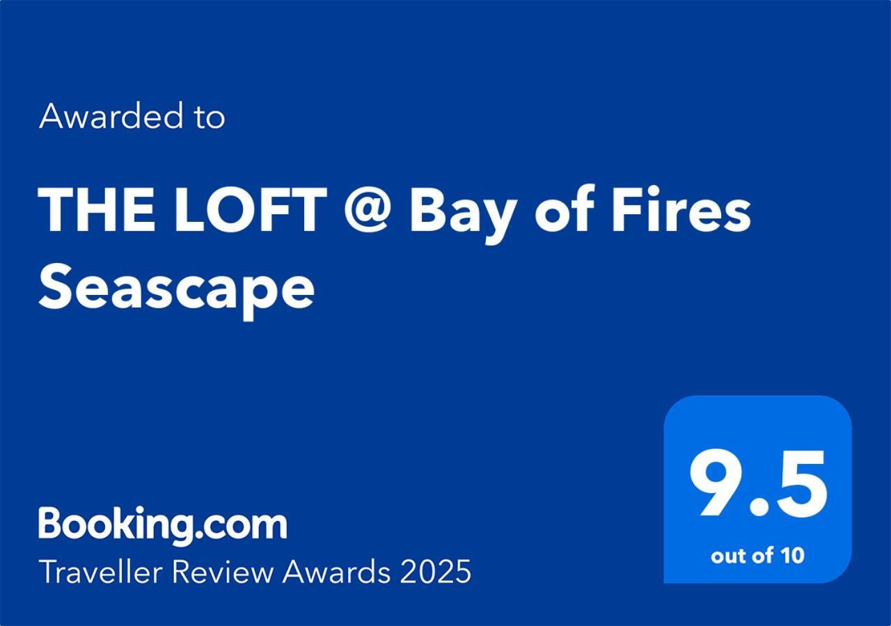 Ferienwohnung The Loft @ Bay Of Fires Seascape Binalong Bay Exterior foto